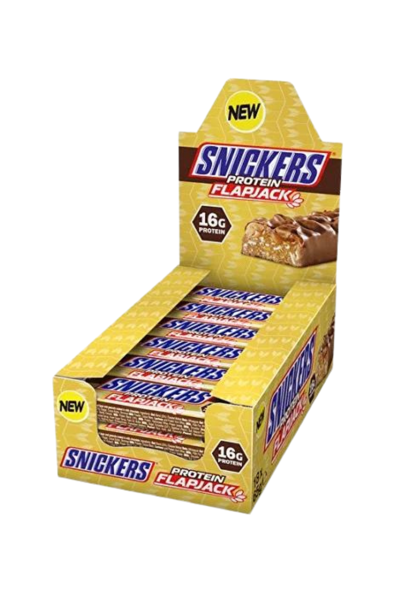 Snickers Protein Flapjack - 18x65g